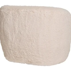 Setubal fåtölj - Offwhite fuskpäls