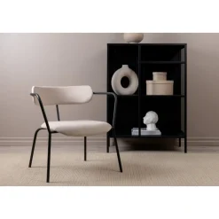 Shaun fåtölj - Beige sammet