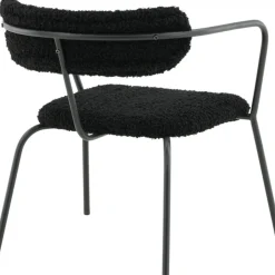 Shaun fåtölj - Svart teddy