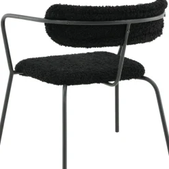 Shaun fåtölj - Svart teddy