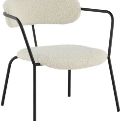 Shaun fåtölj - Vit teddy