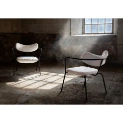 Shaun fåtölj - Vit teddy