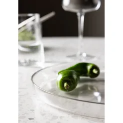 Shine tallrikar Ø26 cm - Klarglas