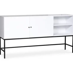 Sideboard 160 cm bred vit