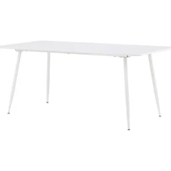 Silar matbord 180 x 90 cm - Vit