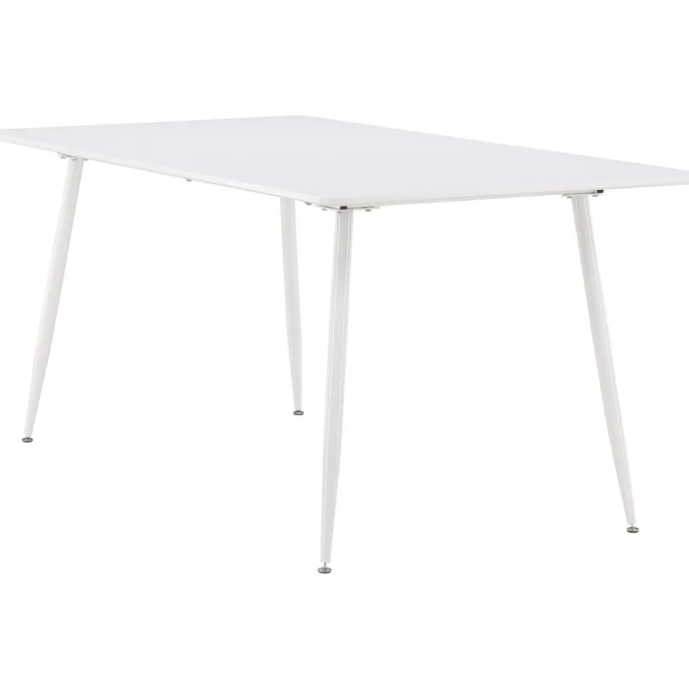 Silar matbord 180 x 90 cm - Vit