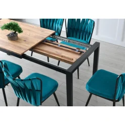 Silvia matbord 120-187 cm - Furu