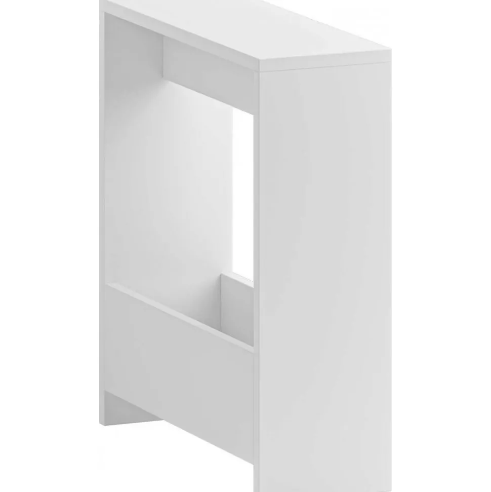 Simpi sidobord - Vit