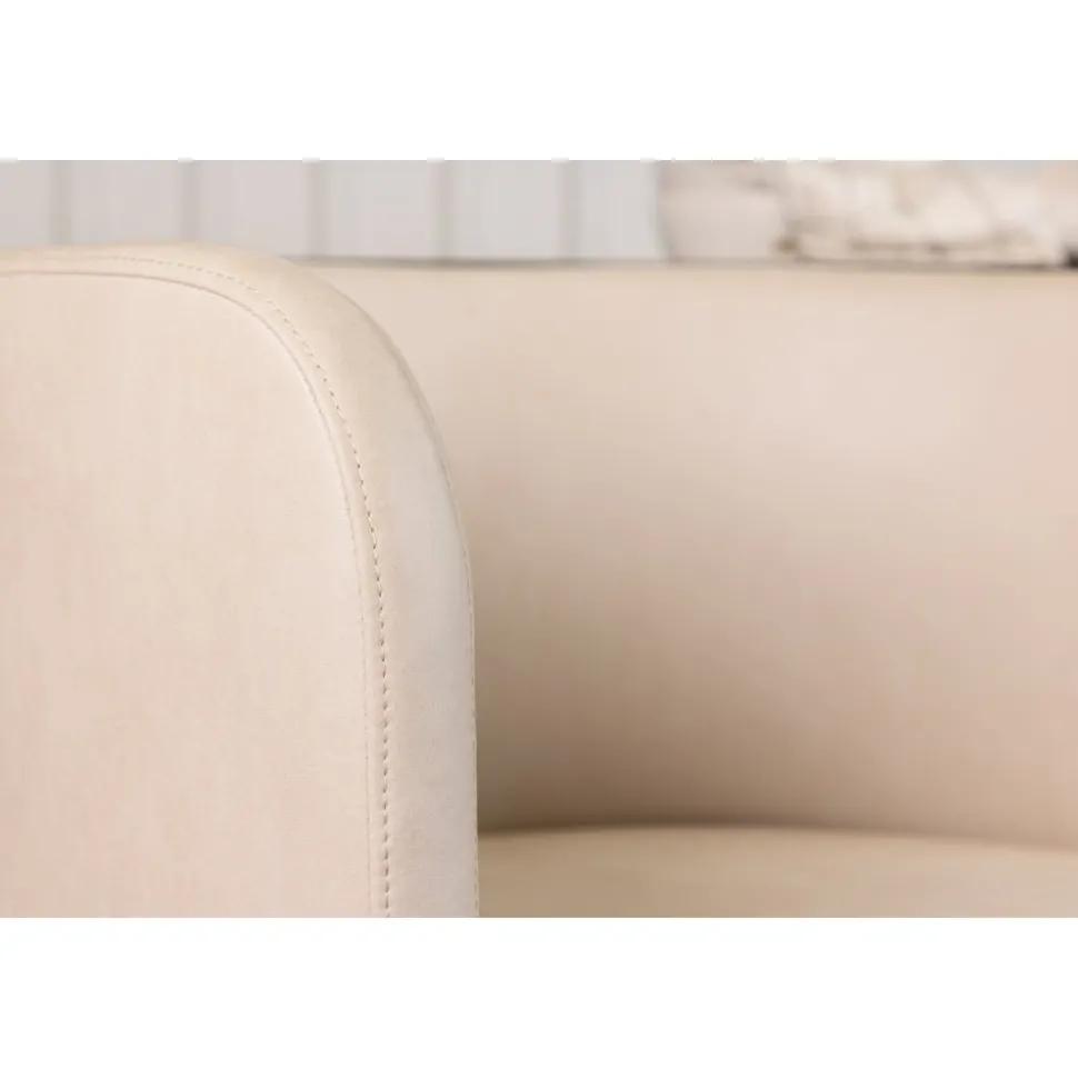 Simrishamn karmstol - Beige/svart