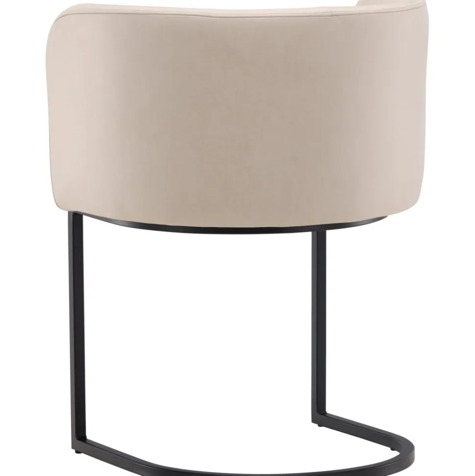 Simrishamn karmstol - Beige/svart