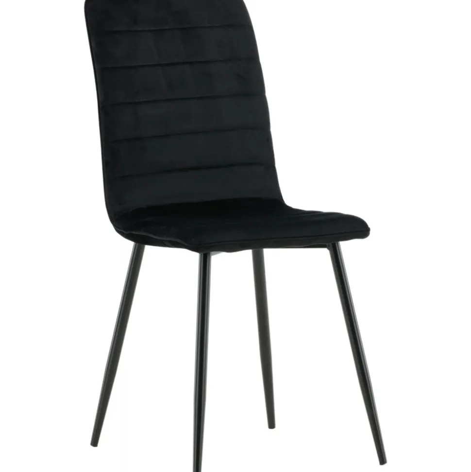 Sirocco Lyx matstol - Svart