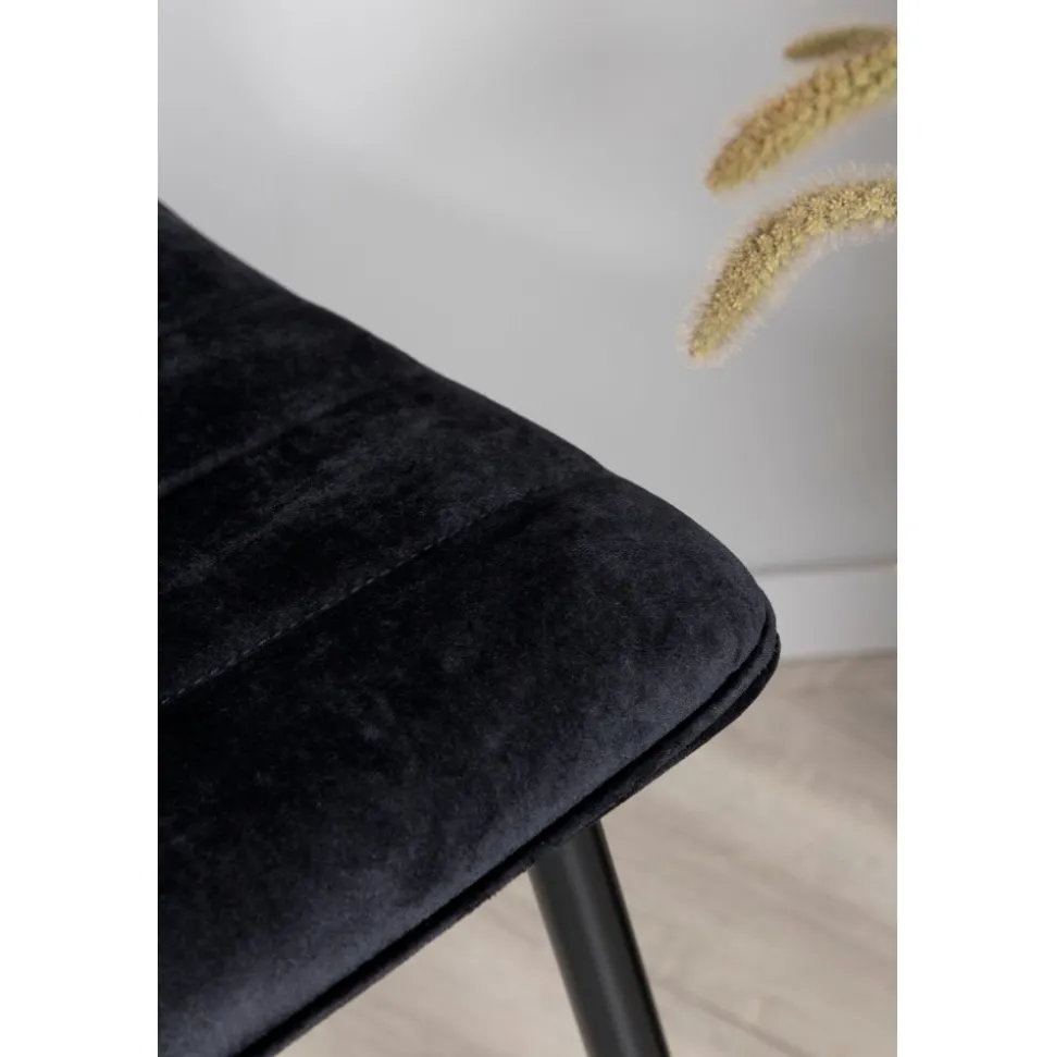 Sirocco Lyx matstol - Svart