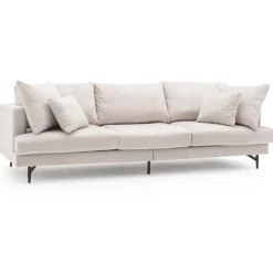 3-sits soffa i beige manchester - Hedlunda + Textilrengöring för möbler