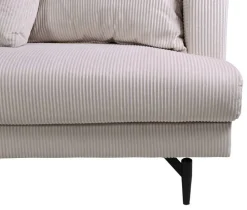 3-sits soffa i beige manchester - Hedlunda