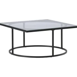Skanör soffbord 90 x 90 cm - Svart