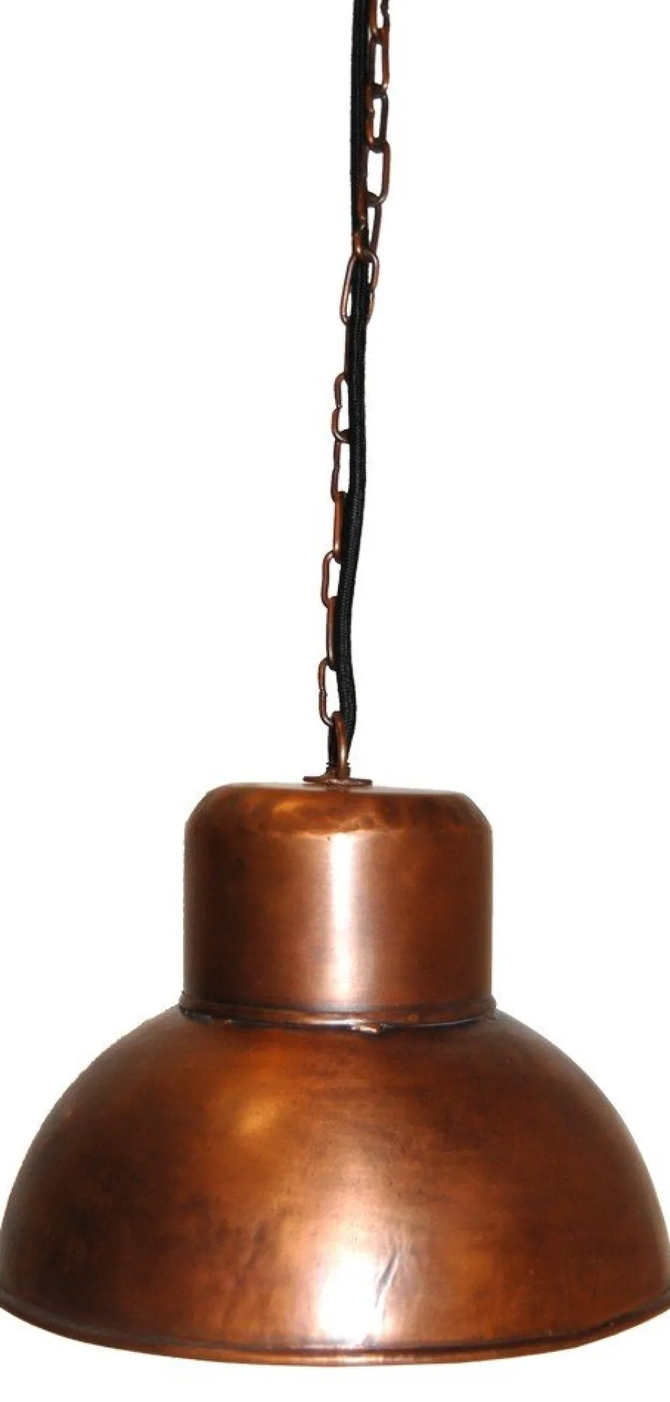 Skive taklampa - Vintage kopparfärgad