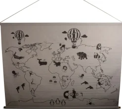 Skolplansch karta - Linn