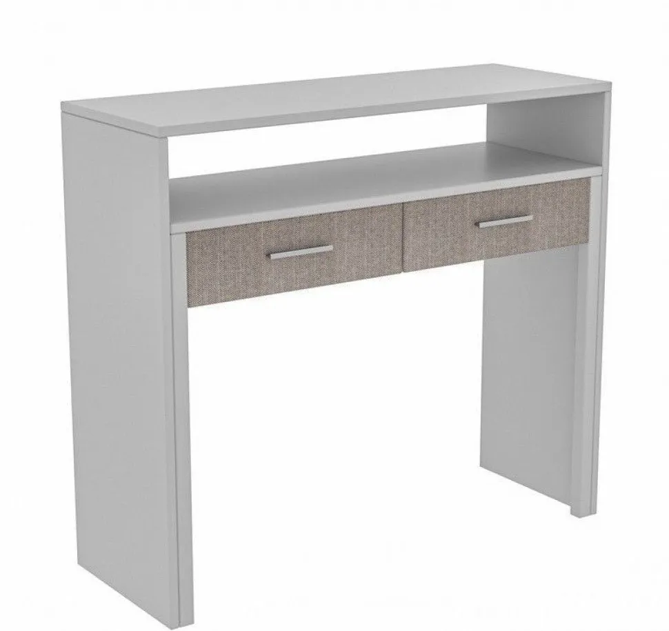 Skrivbord Maida utdragbart vit - 99 cm