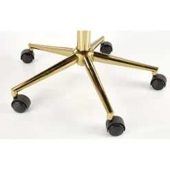 Skrivbordsstol grå sammet