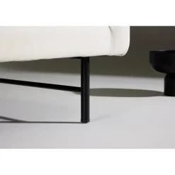 Sky fåtölj - Vit/svart