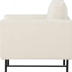 Sky fåtölj - Vit/svart