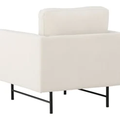 Sky fåtölj - Vit/svart