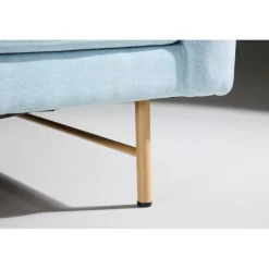 Sky 3-sits soffa - Babyblå/Whitewash