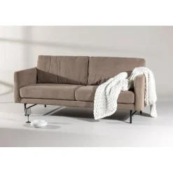 Sky 3-sits soffa - Svart/brun