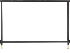 Slope avlastningsbord 100 x 30 cm - Svart/mässing