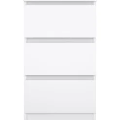 Smal byrå med 3 lådor 70 cm hög och 40,5 cm bred