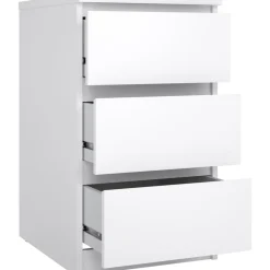 Smal byrå med 3 lådor 70 cm hög och 40,5 cm bred