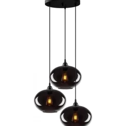 Smoke taklampa 51 - Svart