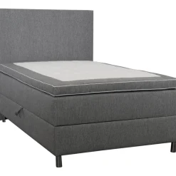 Säng med förvaring grå 120x200 cm