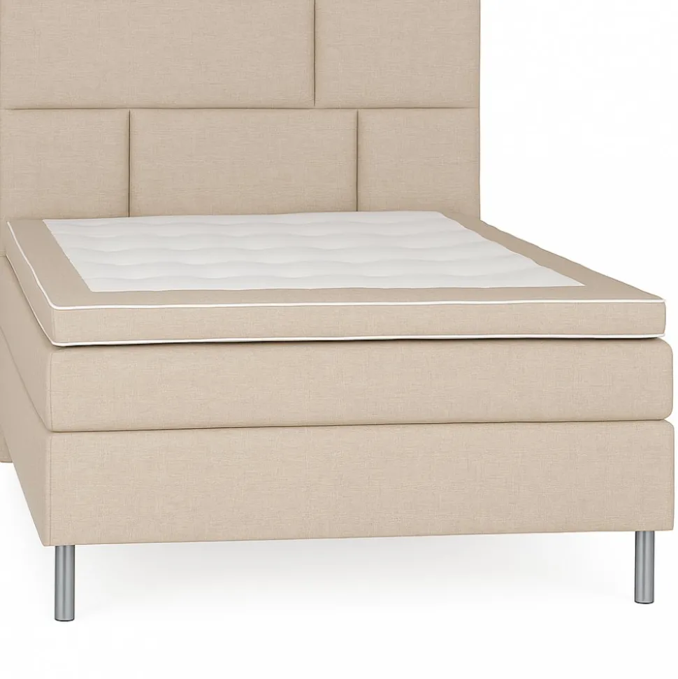 Säng 90x200 cm - Beige - Hilton Deluxe