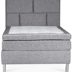 Säng 140x200 cm - Grå - Hilton Deluxe