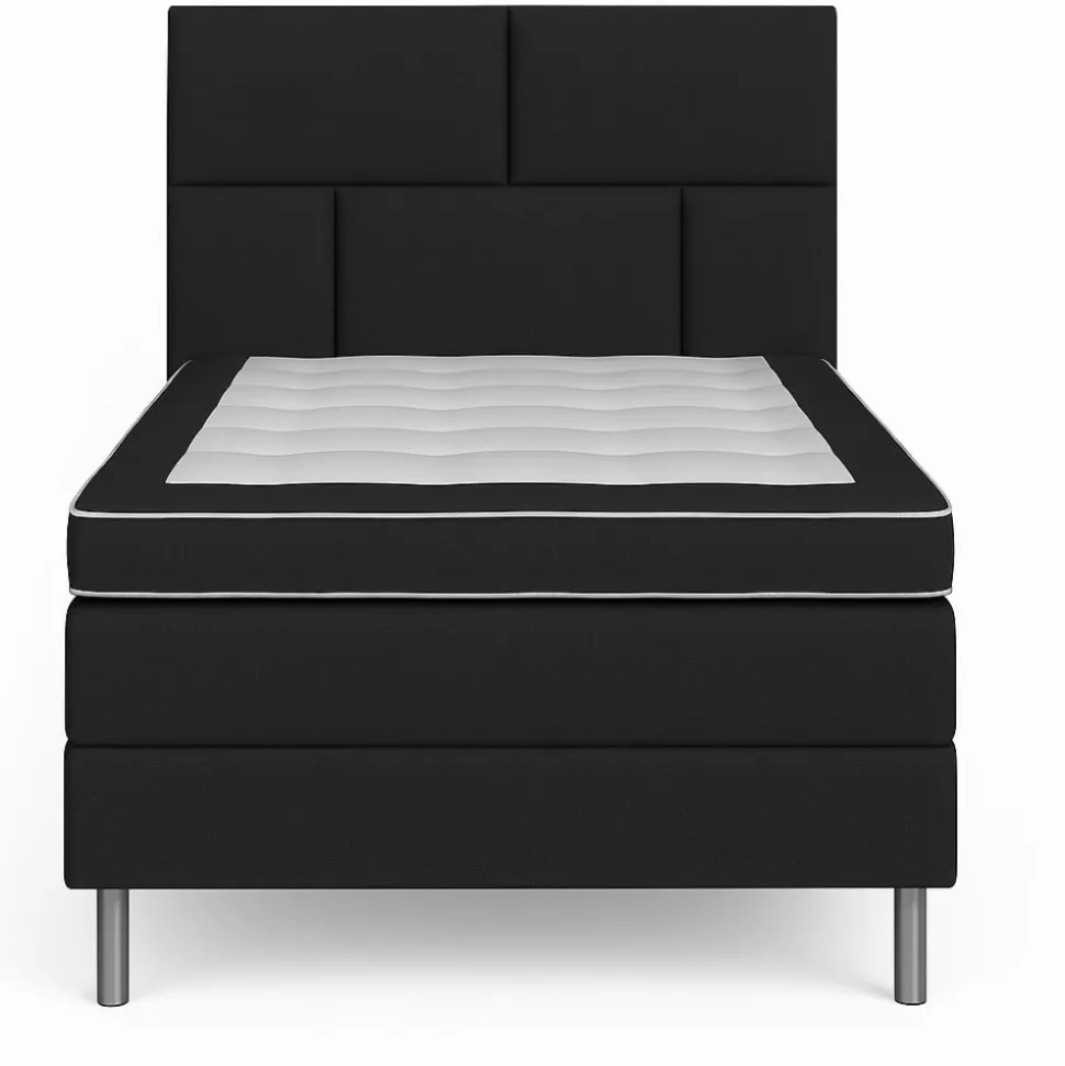 Säng 140x200 cm - Mörkgrå - Hilton Deluxe