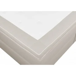 Säng 160x200 cm beige 5-zoner