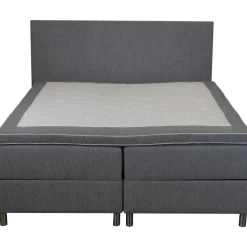 Säng 160x200 cm med förvaring grå