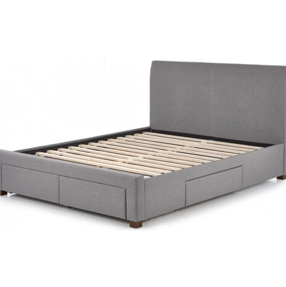 Sängram 140 x 200 cm - Grå