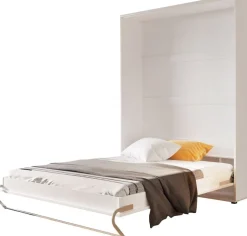 Sängskåp 90x200 cm fällbar säng - Grå