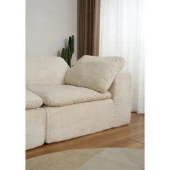 Soffa 320 cm beige manchester