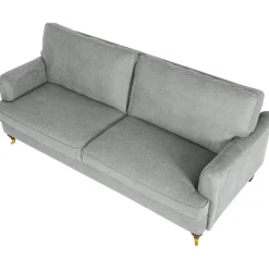 Soffa 210 cm bred Howard Watford Deluxe - Grå + Möbeltassar