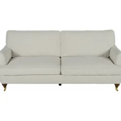 Soffa 210 cm bred Howard Watford Deluxe i bouclé + Möbeltassar