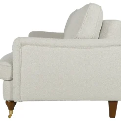 Soffa 210 cm bred Howard Watford Deluxe i bouclé + Möbeltassar