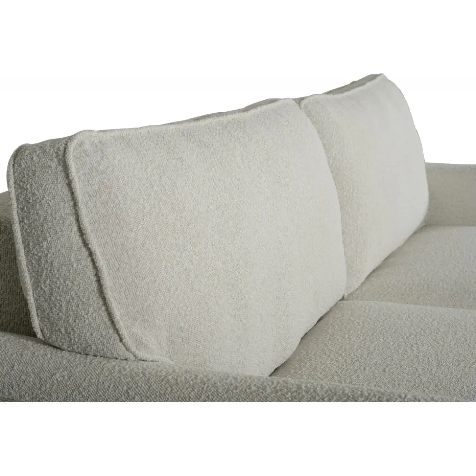Soffa 210 cm bred Howard Watford Deluxe i bouclé + Möbeltassar