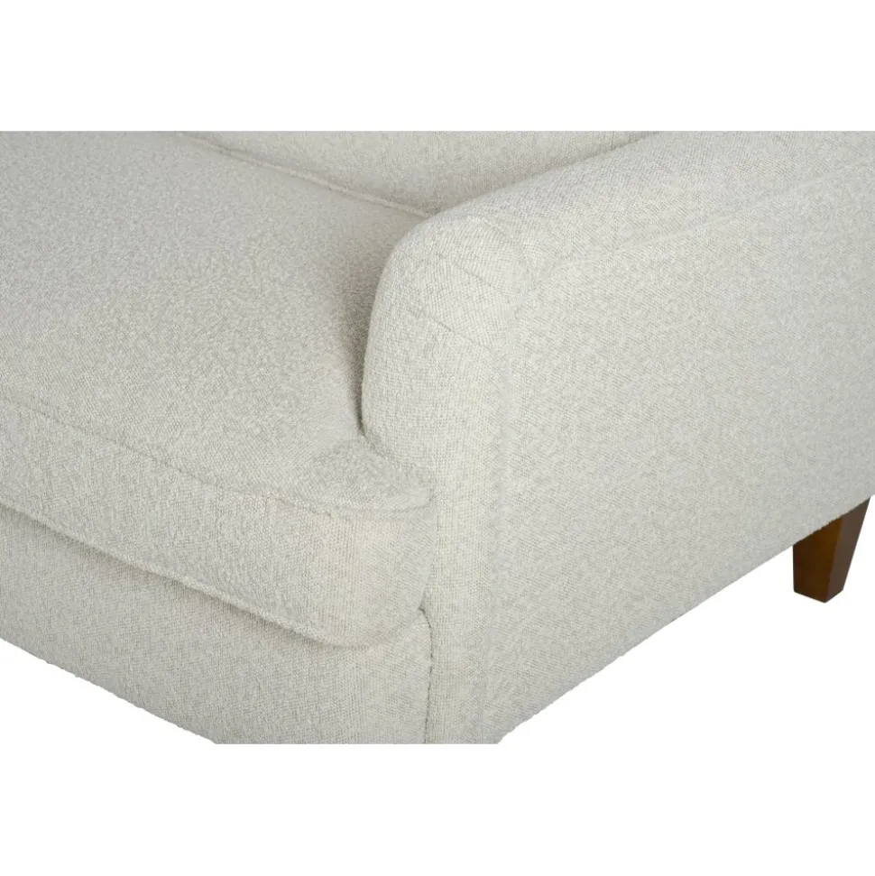Soffa 210 cm bred Howard Watford Deluxe i bouclé + Möbeltassar