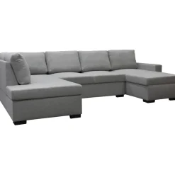 Soffa 309 cm ljusgrå - Solna