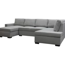 Soffa 309 cm ljusgrå - Solna