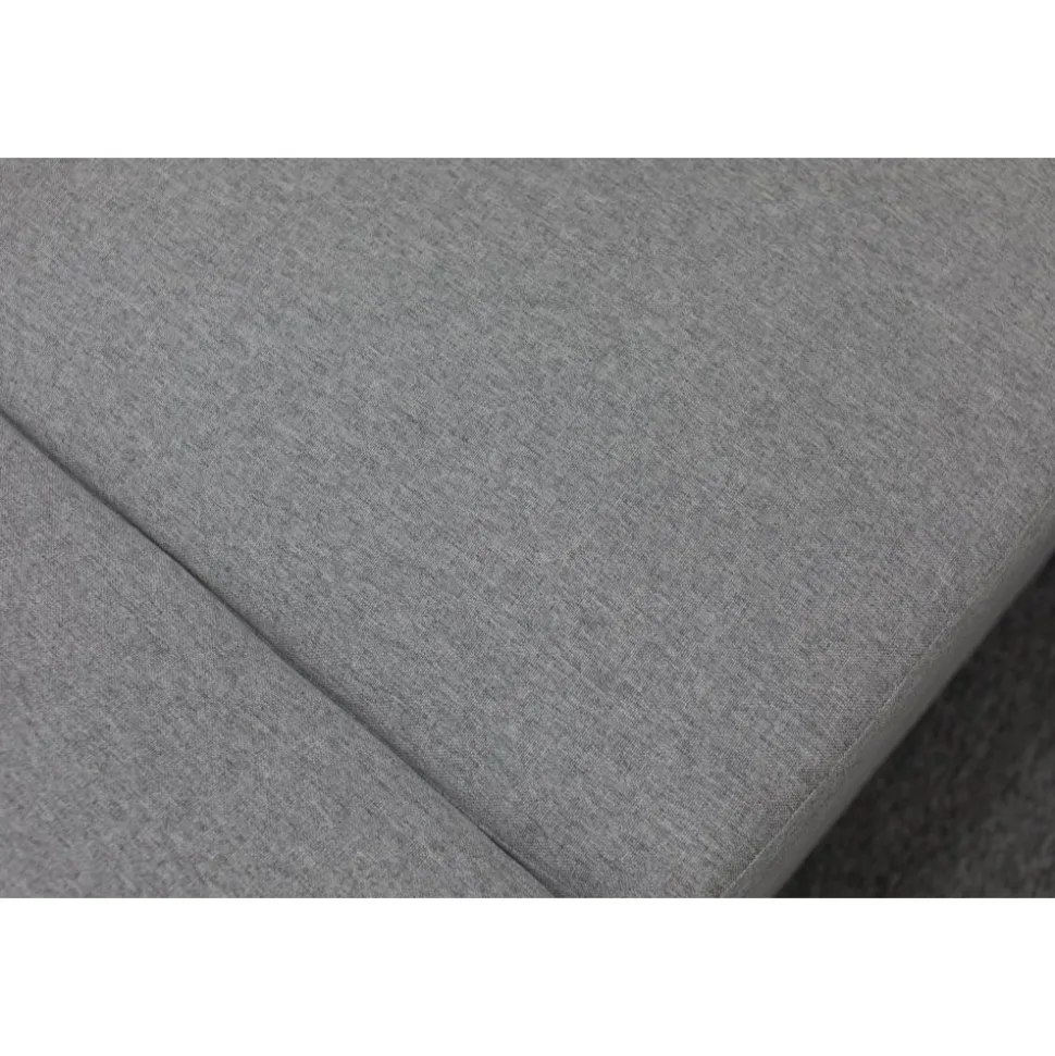 Soffa 309 cm ljusgrå - Solna + Fläckborttagare för möbler