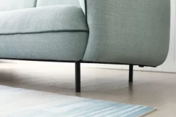 Soffa Catta med fotpall - 200 cm + Fläckborttagare för möbler